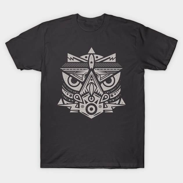 owl Totem T-Shirt by Johann Brangeon